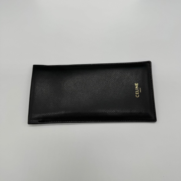 NEW AUTHENTIC CELINE CASE FOR EYEWEAR, BLACK LIGHT CASE FOR EYEWEAR - Picture 3 of 6